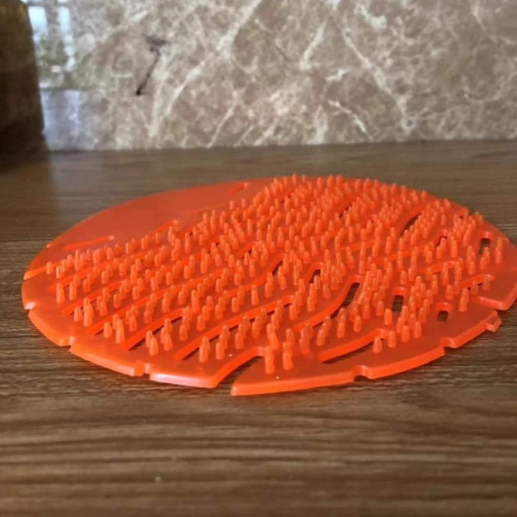 Pvc Man Toilet Cleaner Urinal Screen Toilet Urinal Fragrance Mat Water