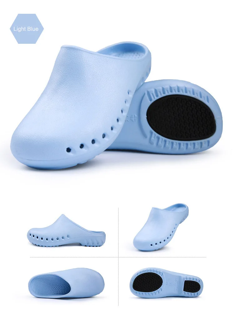 PTE Slip Resistant Rubber Medical Surgical Clog Slipper