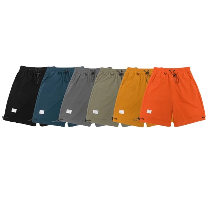 

Ready to ship Custom Mens Casual Running Active Breathable Nylon Shorts