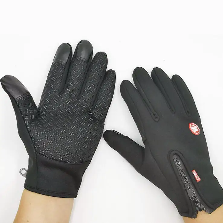 

Huanwei Thermal Windproof Touch Screen Cycling Mittens Mittens Bicycle Motorcycle Skiing Sports Mittens