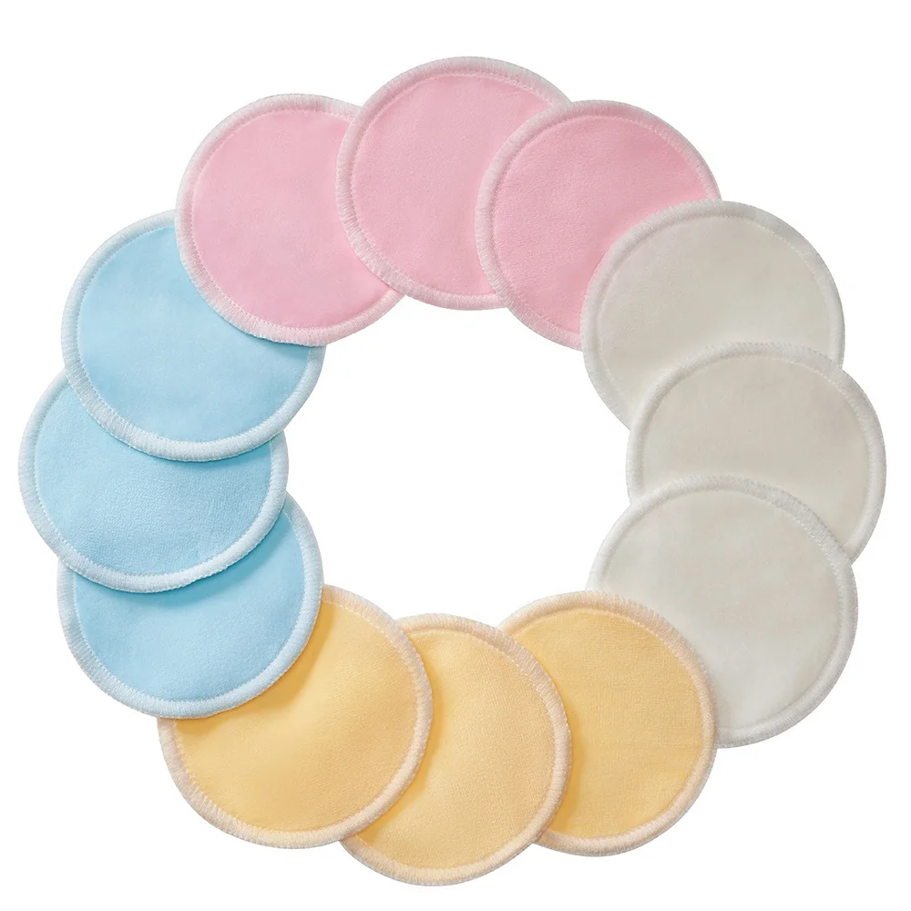 

Reusable Makeup Remover Pads Bamboo Velvet Round Pads for All Types of Skin Washable, Customized