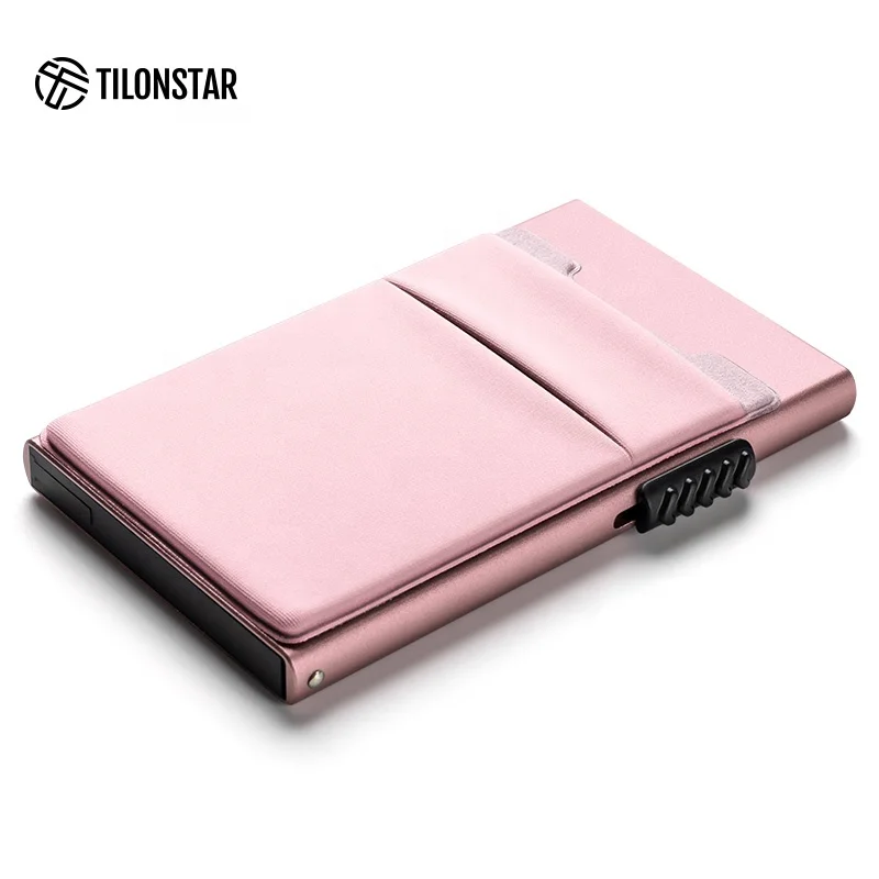 

Monedero Tarjetero Mujer Automatic Secure Credit Card Wallet Pop Up