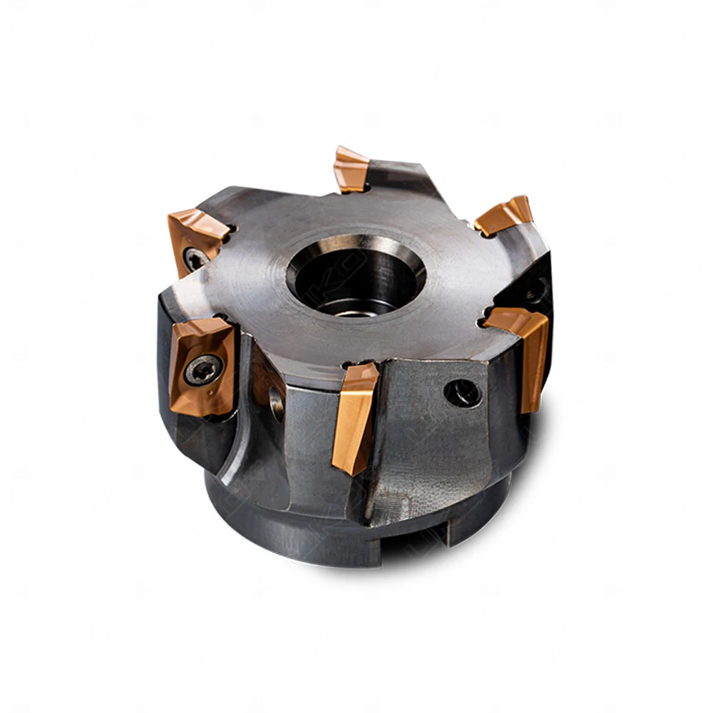 Color Coating Tungsten Carbide Milling Inserts Apmt For Cutting Metal