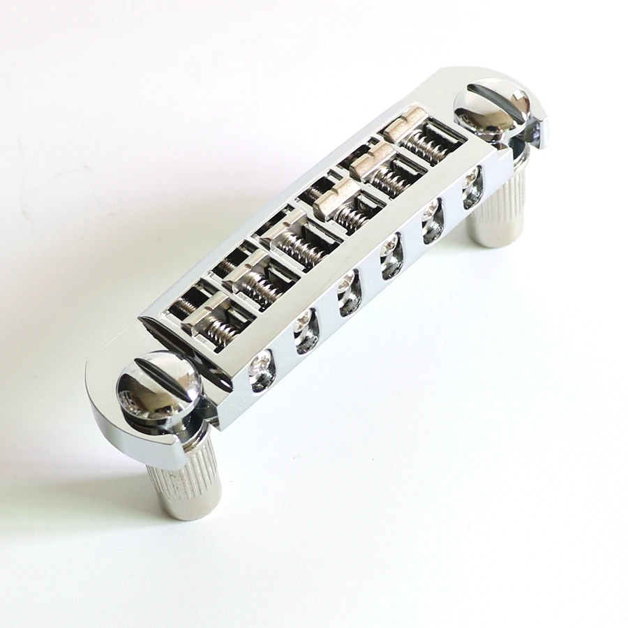 Donlis Musical Instruments Parts Chrome Lp Guitar Tail Piece Bridge For Epiphone Guitars With 52