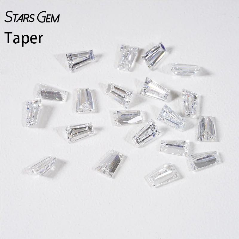 Wholesale Lab Grown Diamonds Baguette Cut DEF VS Loose Stone Melee Diamonds Lab Created Diamond