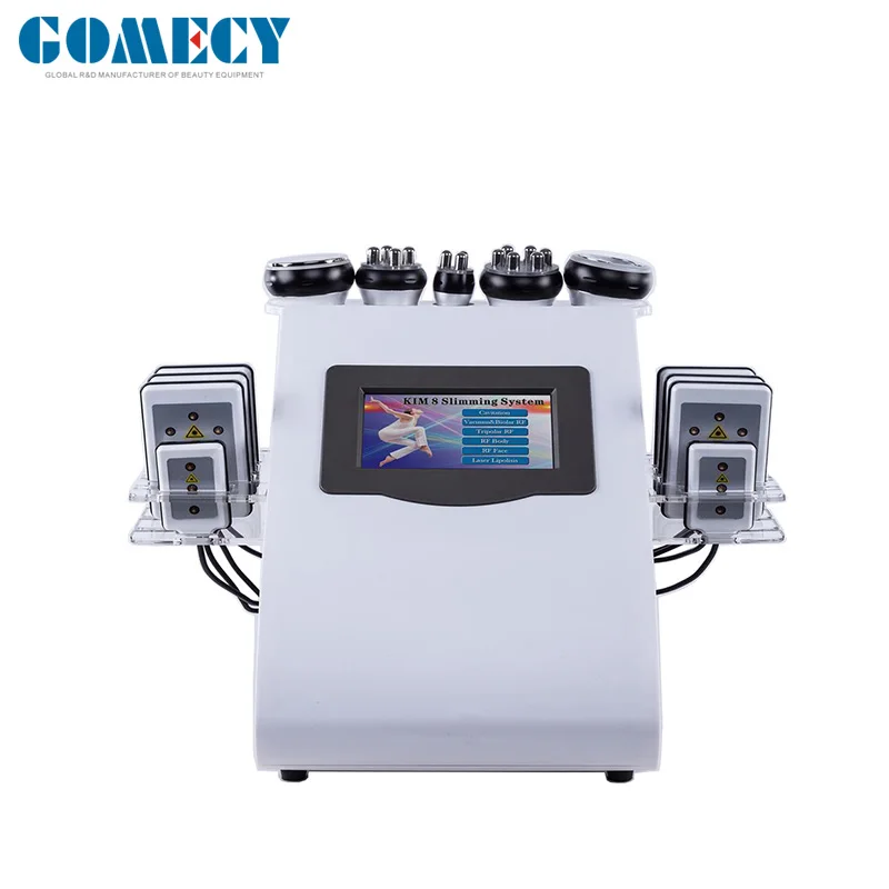 

Beauty machine 5in1 RF cavitation lipo laser pads combination slimming device