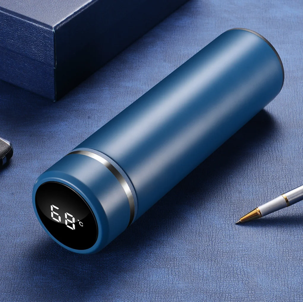 2020 New arrival SUS 316 stainless steel intelligent thermos business gift tea coffee water drinking bottle