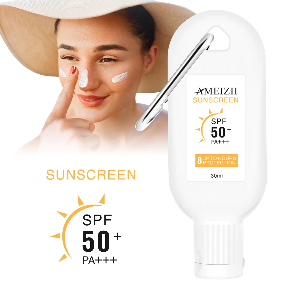 

Bloqueador Solar Spf50 Sunscreen Bottle UV Sunburn Protection Cream Creme Solaire Skin Care Whitening Moisturizing Sun Screen