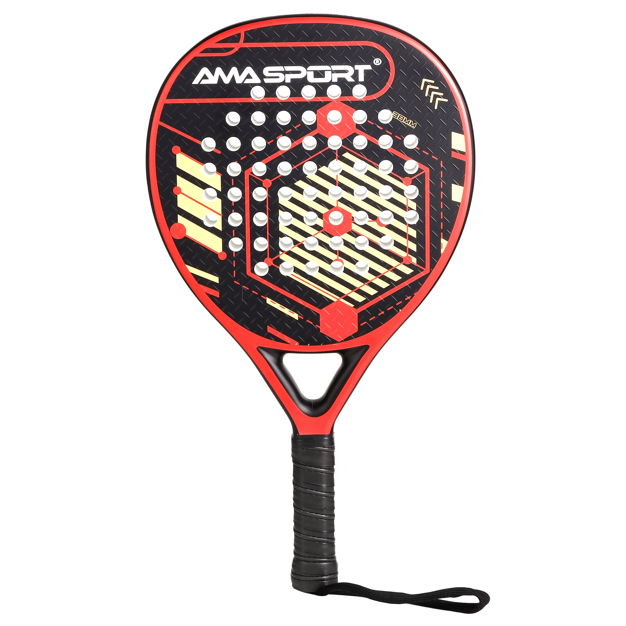 

RTS Tear Drop Shape Professional Cost-Effective Padel Racket For Competition