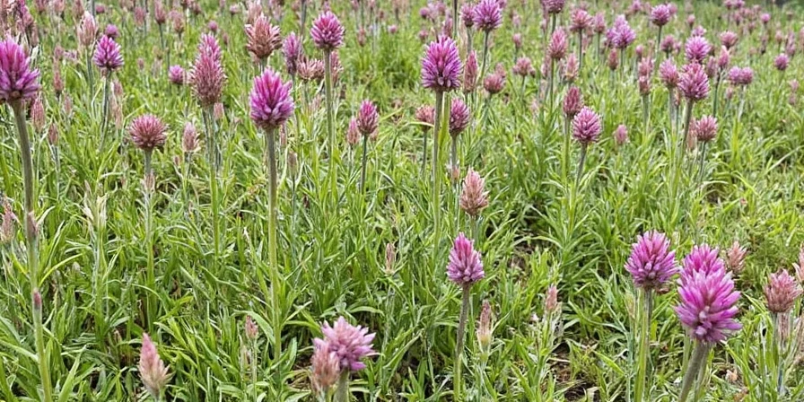 Chives growing in a sunny windowsill garden