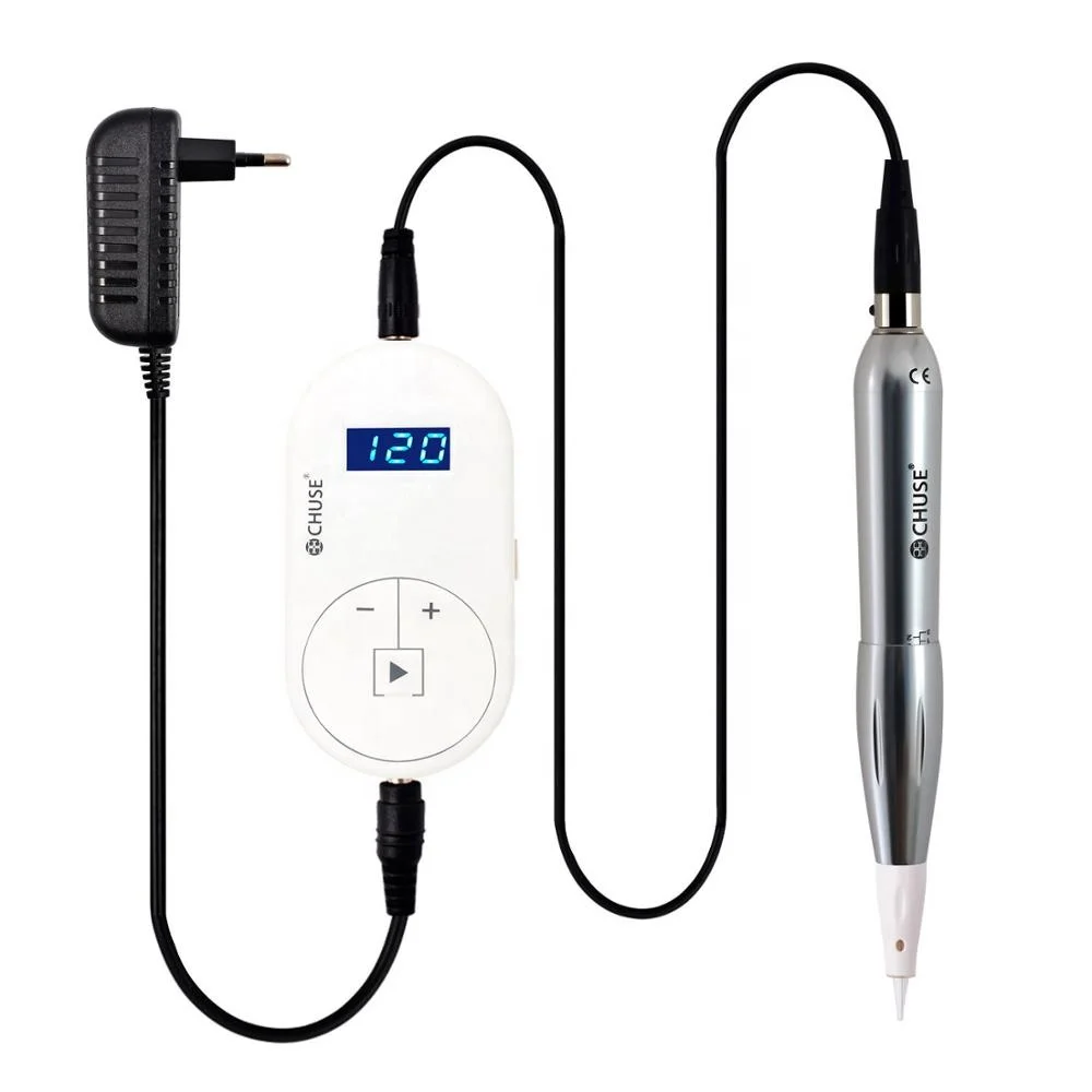 

Hot Sale CHUSE C5 Classic Tattoo Gun 12V Permanent Makeup Machine Kit