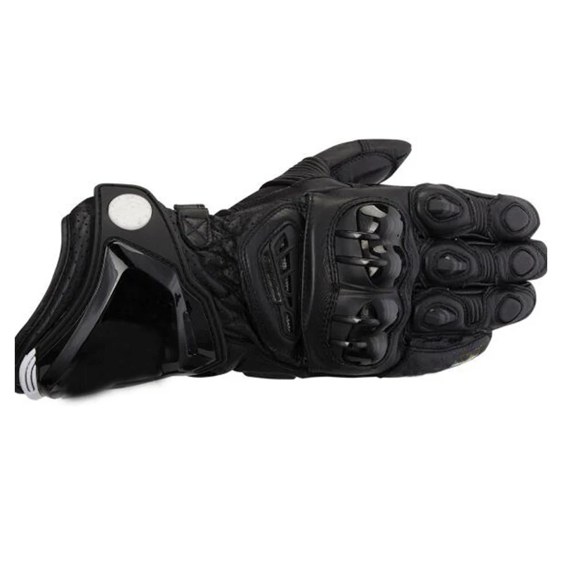 

Genuine Leather Motorcycle Long Racing Driving Motorbike Cowhide Gloves