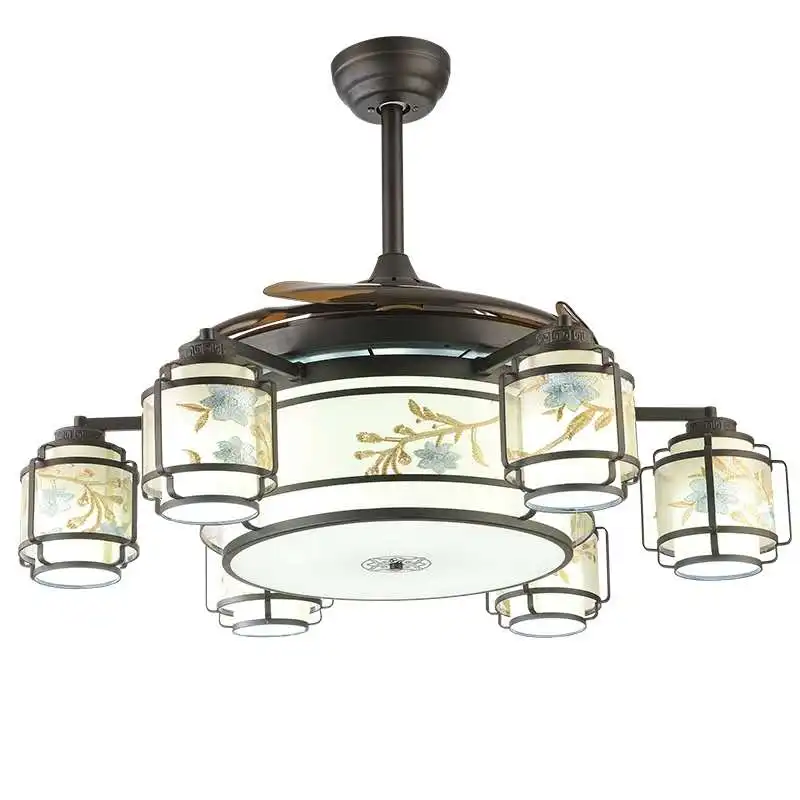 Multi-function Safe And Beautiful Indoor Ceiling Lighting Chandelier With Fan
