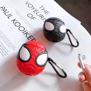 Spider Man Wireless Earphone Case Keychain Apple AirPods