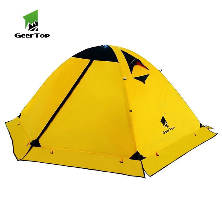 

Hot Sale Geertop Custom 2 Person Outdoor waterproof portable Luxury Camping tent