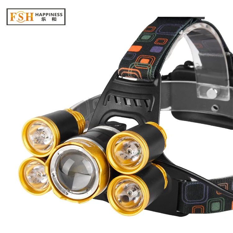 

Hot Selling Outdoor Running LED Headlight Outdoor Camping LED Waterproof Headlamp