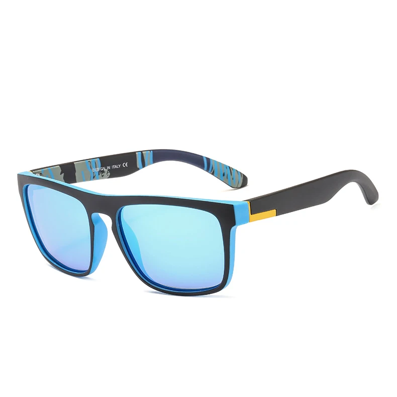 

Hot Sale Fashion Sports Polarized Sunglasses for Men Driving Brand Designer Sun Glasses Square Mirror Stock Wholesale Custom 731