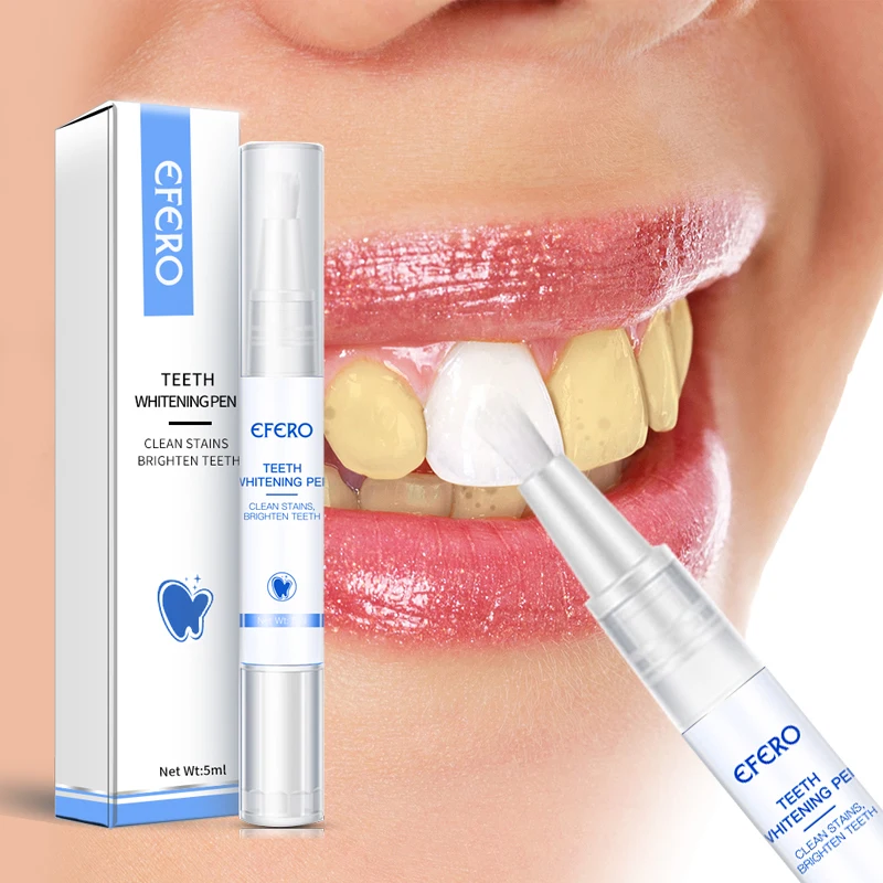

Efero Oral Hygiene Remove Plaque Stains Pen Teeth Whitening Cleaning Serum Tooth Whitening Pen