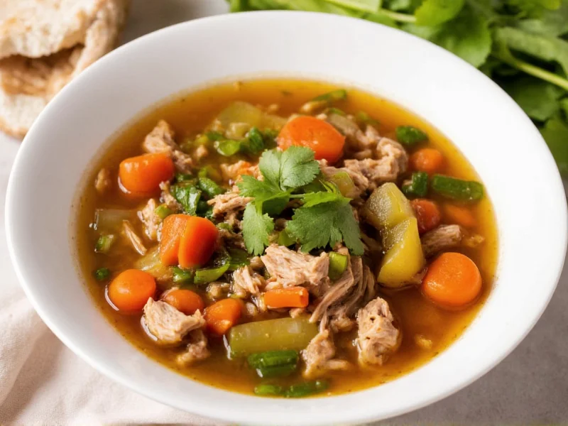 Ground Turkey Vegetable Soup: Healthy Recipe & Tips