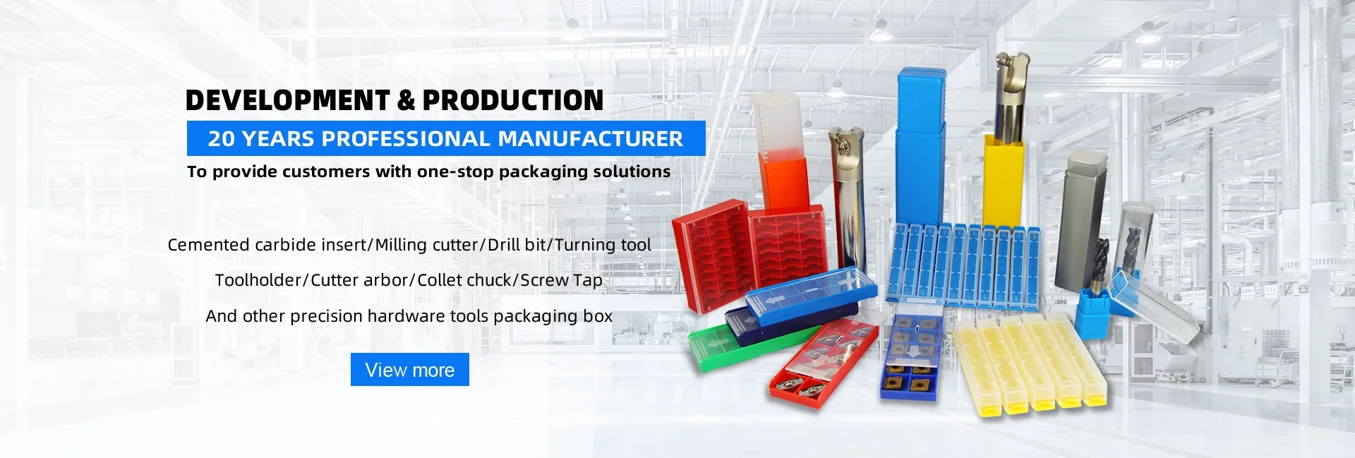 Dongguan Xindi Mechanical Tool Co., Ltd. CNC tool packaging box