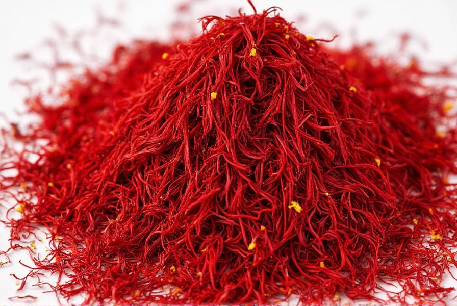 Golden saffron rice dish
