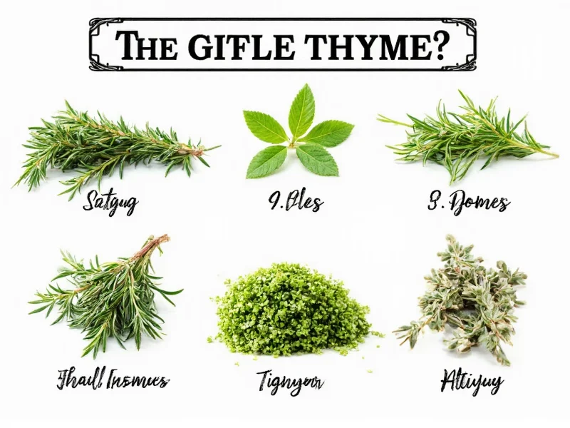 Thyme Flavor Profile: Earthy, Minty & Citrus Notes Explained