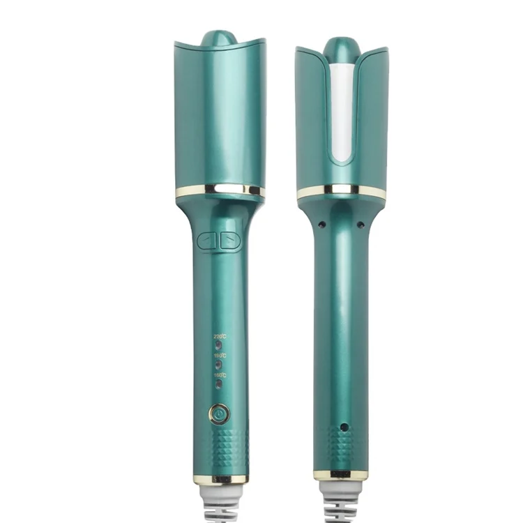 

Two Applications Constant Temperature Setting Curling Wand Hair Curler, White&pink&green