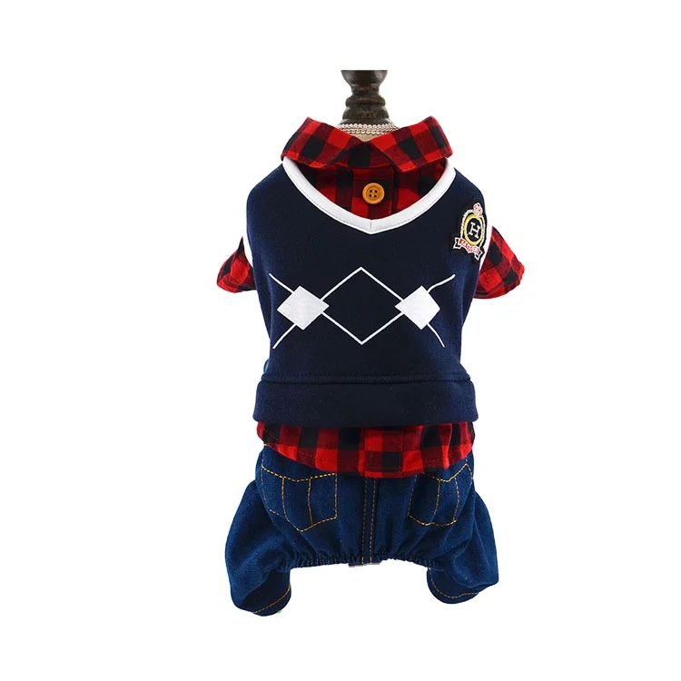 

RL342 2020 new school uniform dog clothes