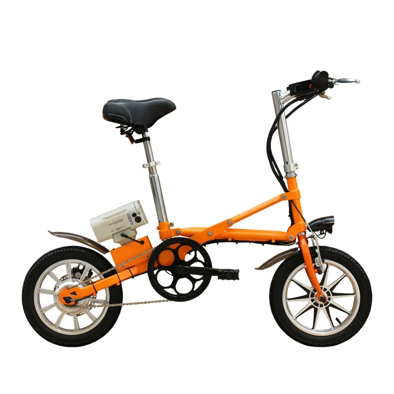 

Aluminum Alloy electric bike 250w 36v Lithium Battery mini folding motor ebike 14 bicycle