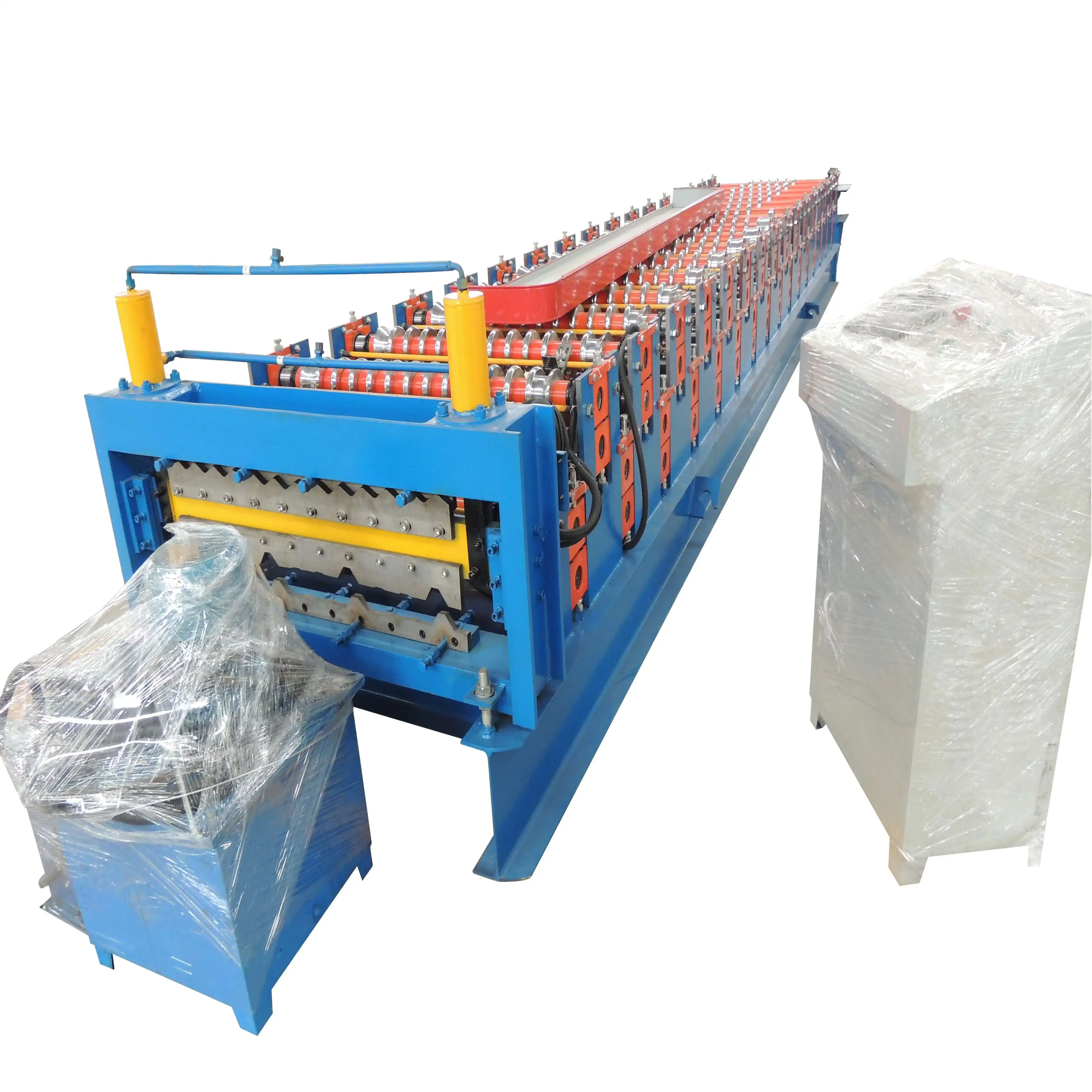 1/6 Professional Color Steel Aluminum Galvanized Sheet  Metal Roof Panell Tiles Making Machine. Roll Forming Machine details