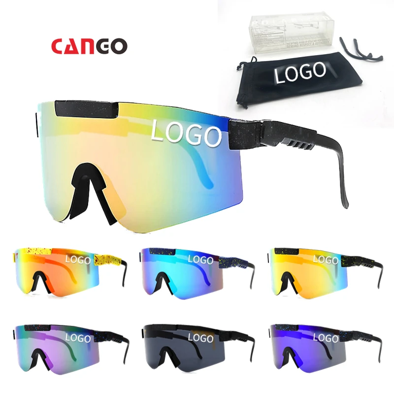 

2023 High Quality Famous brand mirror sport sunglasses polarized Outdoor sports Windproof cycling men women sun glasses