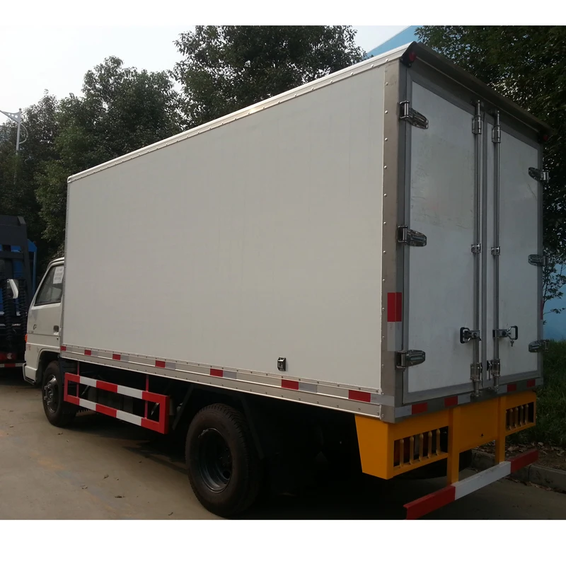 Jmc Insulation Box Truck 5tons/dry Van Box Truck With Diesel Engine 6