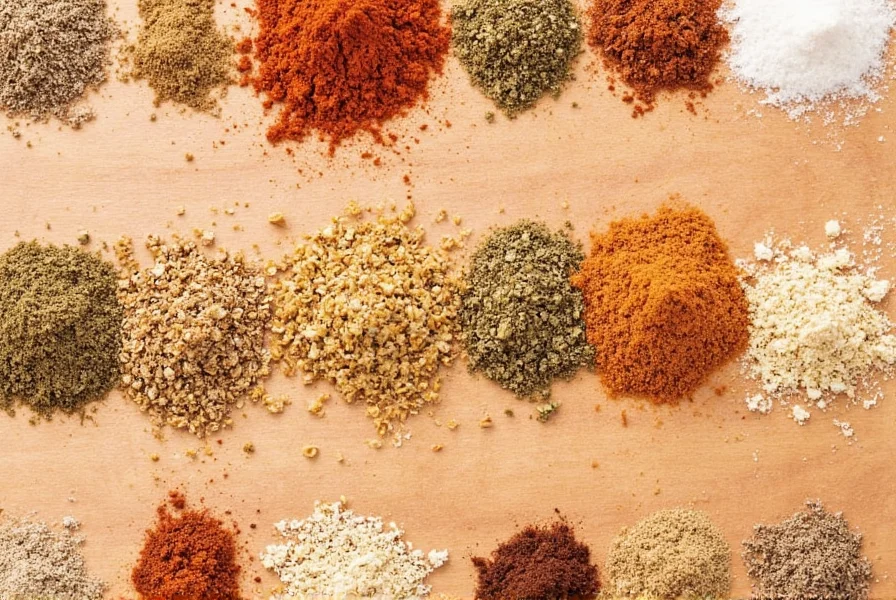 Bowl of colorful spice mixture