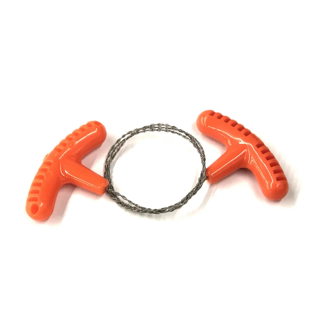 Outdoor Stainless Steel Portable Pocket Hand Cable Wire Saw For Camping