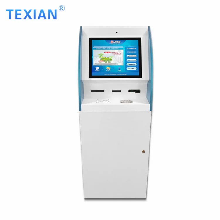 Oem 19'' Selfservice Printer Kiosk/information Kiosk Terminal Self Service Kiosk Touch Inquiry