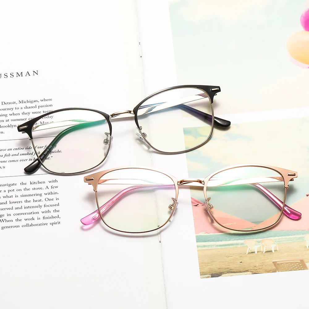 

High quality light weight metal optical frames men sport style eye frame titanium