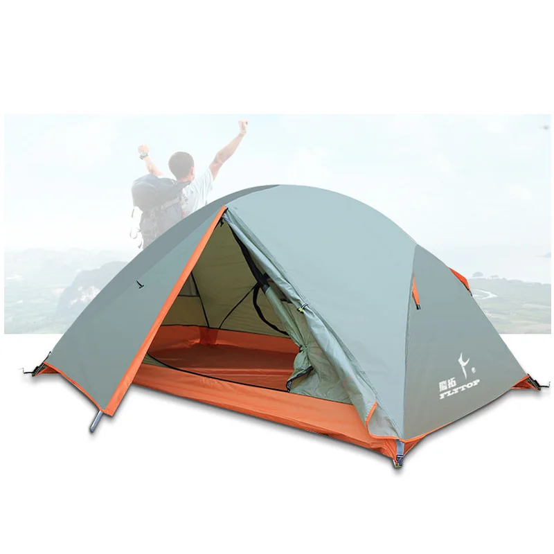 

2 Person Ultralight Outdoor Camping Tent ,strengthen Aluminum Pole Double-layer Windproof And Ainstorm Hiking Backpacking Tent
