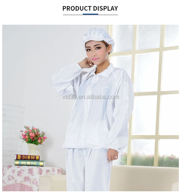 2021 Clean Room Anti-static Women's clothes Clothing esd smock