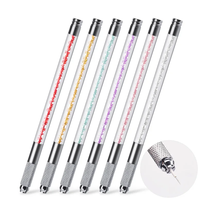 

Eyebrow Permanent Makeup Needle Mast Tattoo Microblading Pen, Black