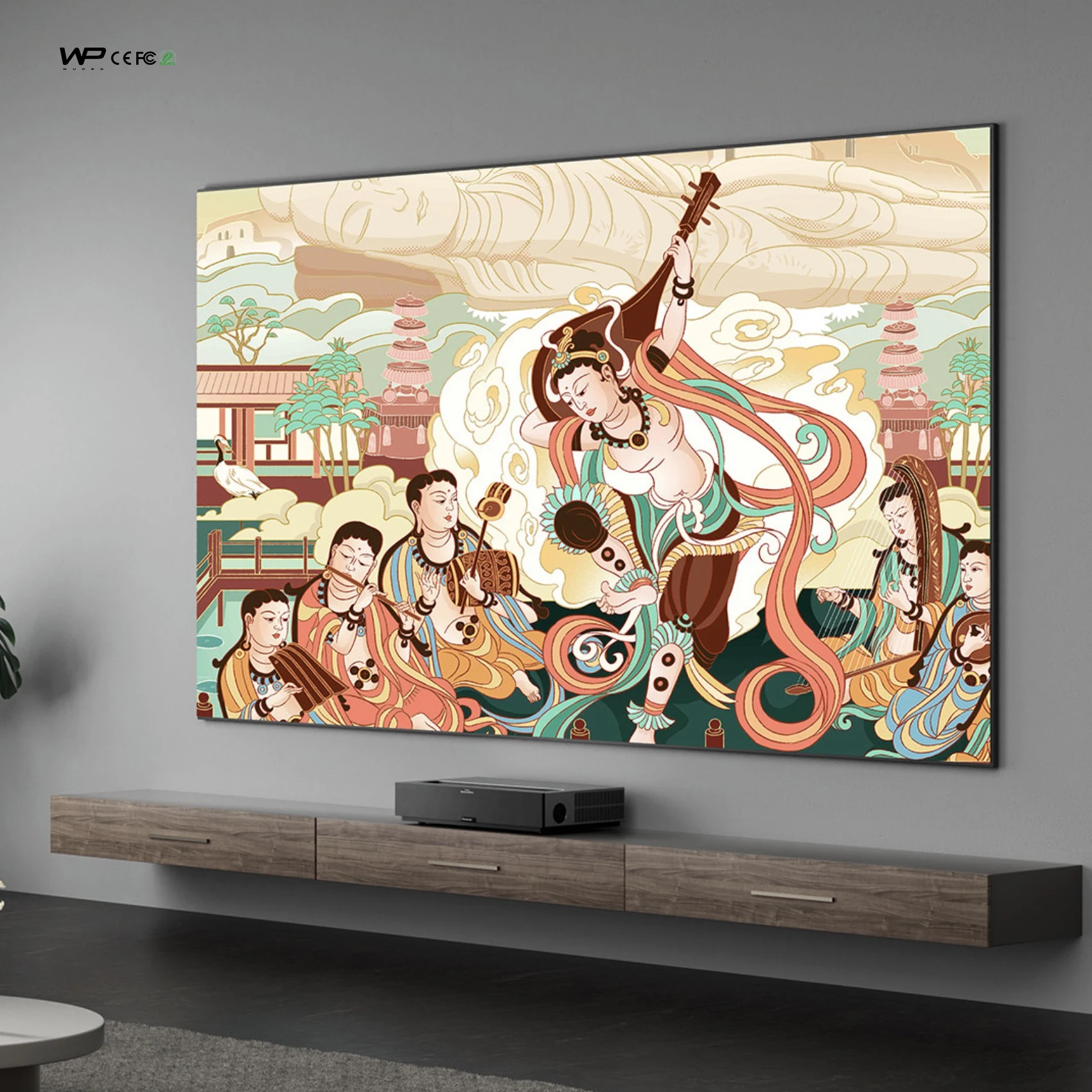 

[Formovie Fengmi]wupro fengmi t1 projector 4k dolby vision uhd projector 4k tri beam laser rgb proyector