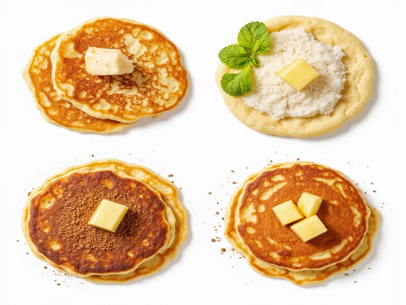 Pancake mix variations with fresh ingredients