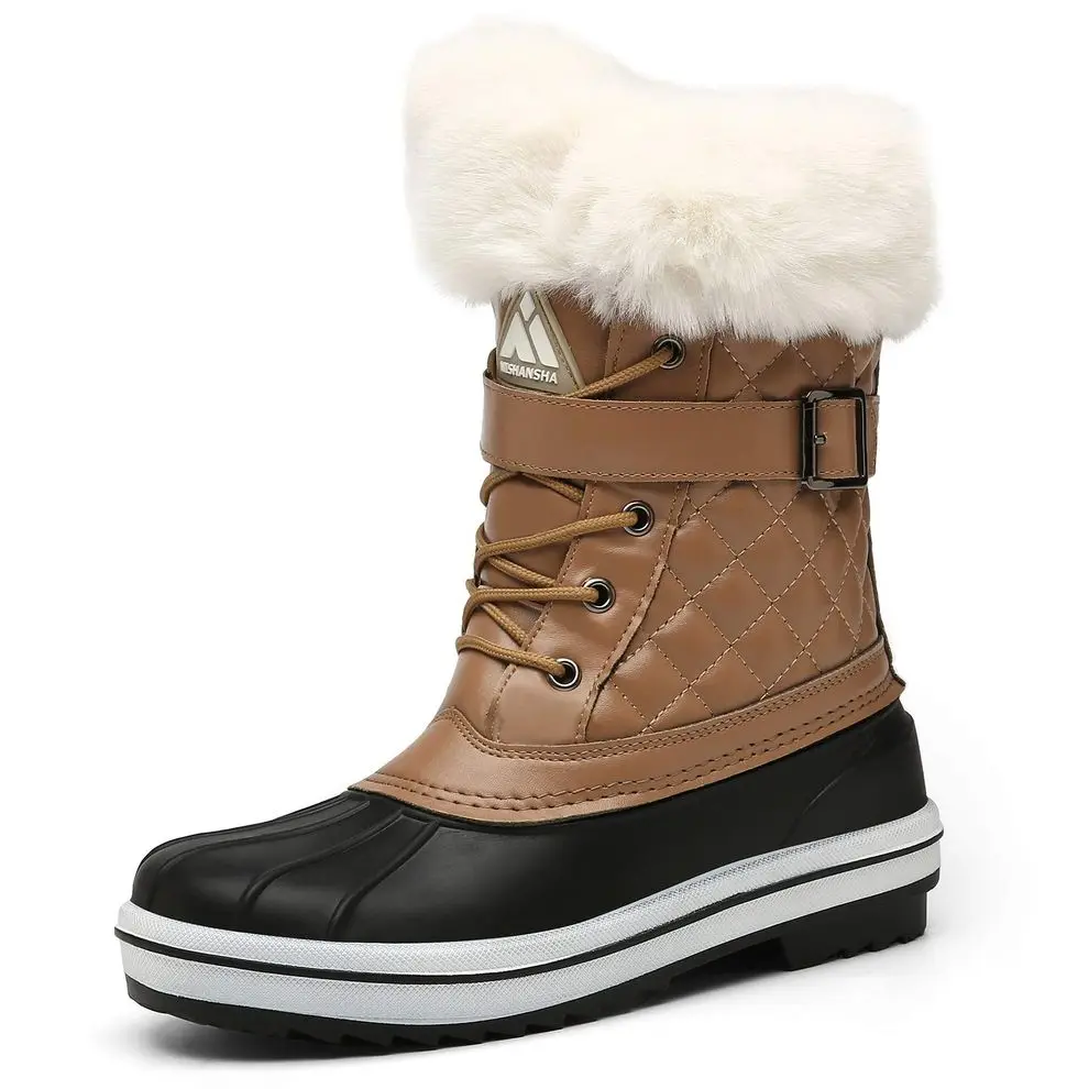 

Factory Price High-quality Mens New Fashionable Snow Boots Trend Adult Boots Ready to Ship, Brown/black/khaki