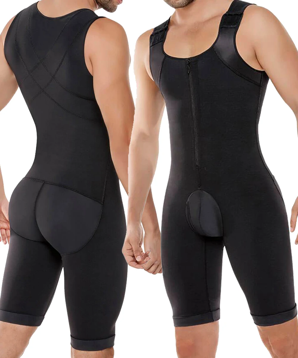 

Wholesale High Compression Men Full shapewear Slimming body shaper for men, Black,nude