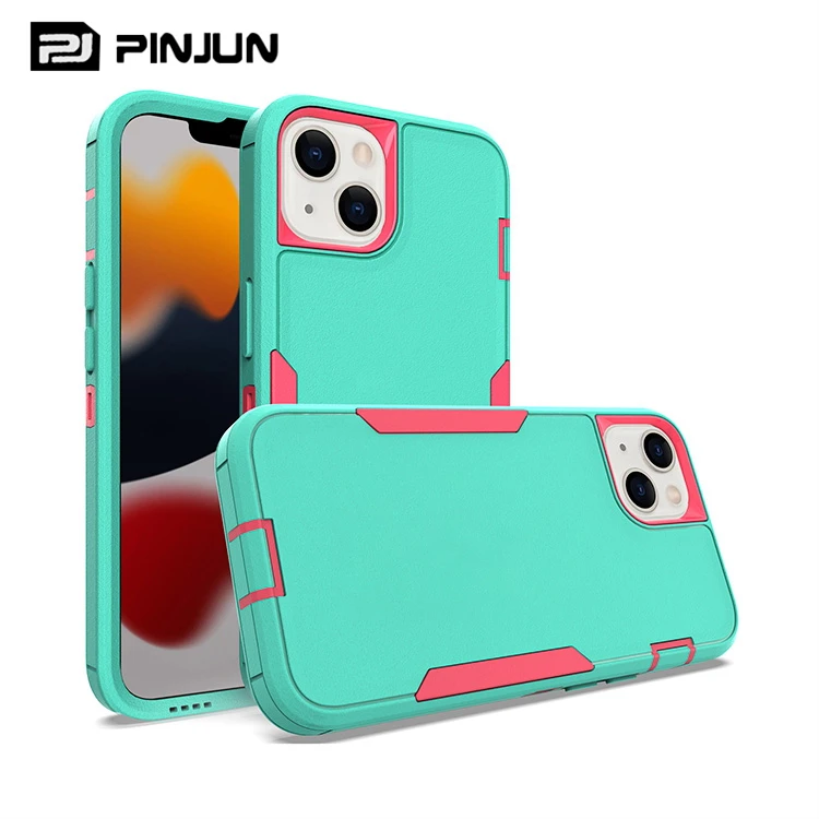 

low price Mobile Phone Bags & Cases 360 Full Protect Phone Shell Defender cover Case for iPhone 13 12 11 pro max bumper case