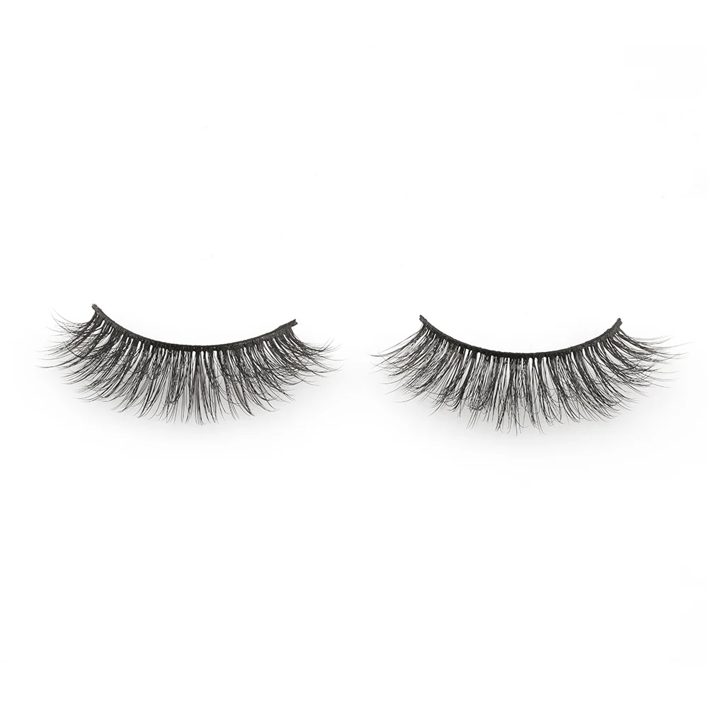 

Beauty Lovely Oem Make Own Brand fluffy Black Cruelty Free Silk Eyelash Lashes