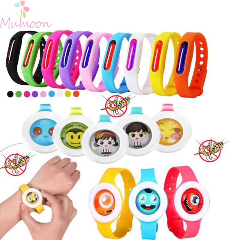 

Natural Anti Mosquito ultrasonic Repellent bracelet silicone baby mosquito repellent bracelet for Children