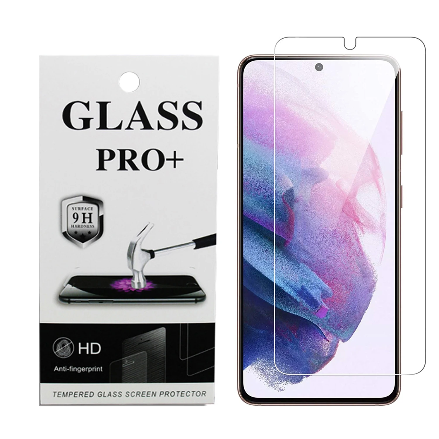 

For Samsung S21 Screen Protector, HOCAYU Amazon 2.5D 9H Tempered Glass Screen Protector For Samsung Galaxy S21 S20 Fe Film