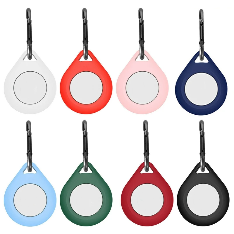 

Lianmi Premium Protective Cover For Airtag Case Protection 4 In 1 Case For Apple Airtags, Multi colors/as the picture shows