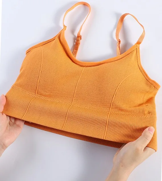 

FS2716A Women Seamless Running Bra Fitness Yoga Bra Backless Sport Bra