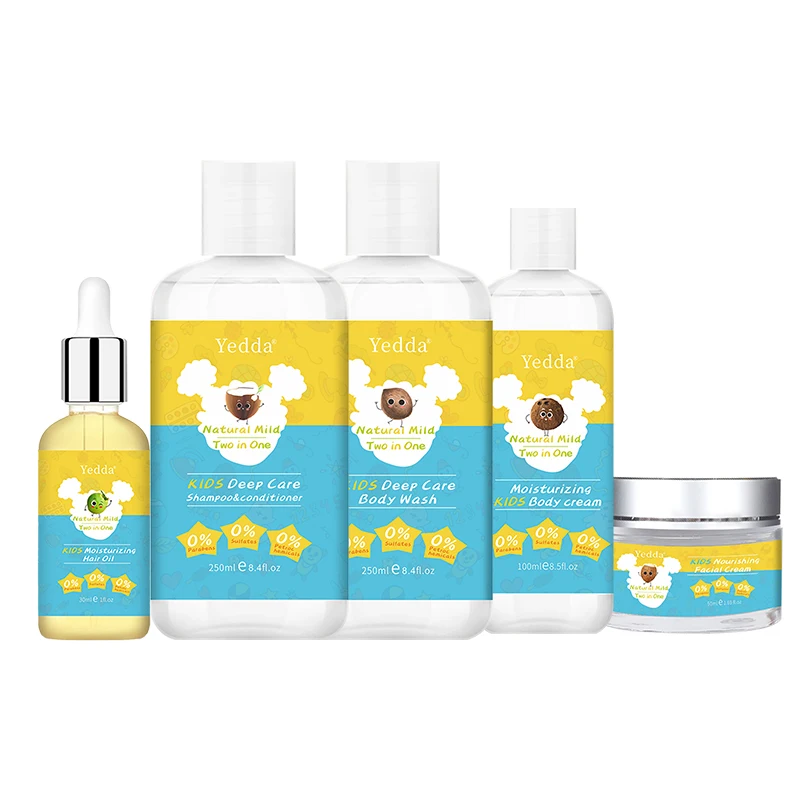 

Private Label Extreme Moisture Curly Hair Care Products For Kids, White cream